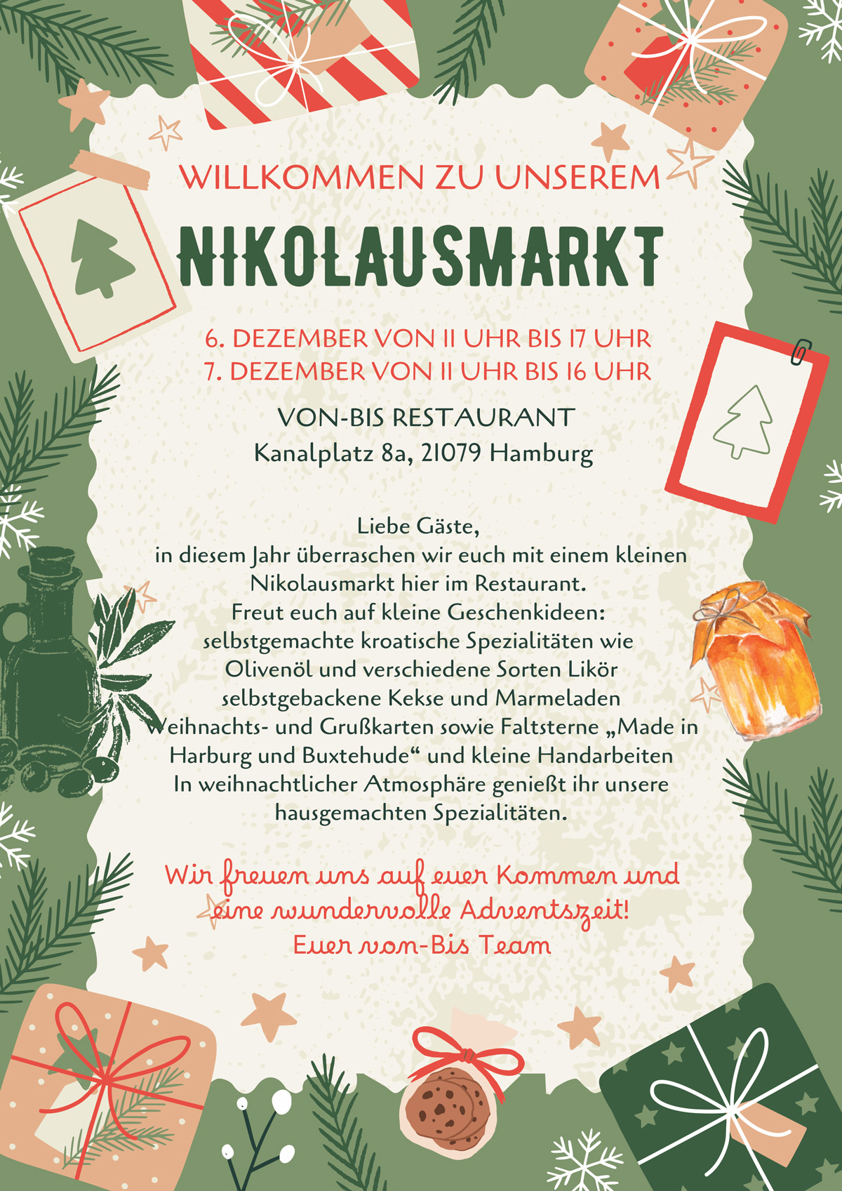 Schnellrestaurant von-bis - Nikolausmarkt